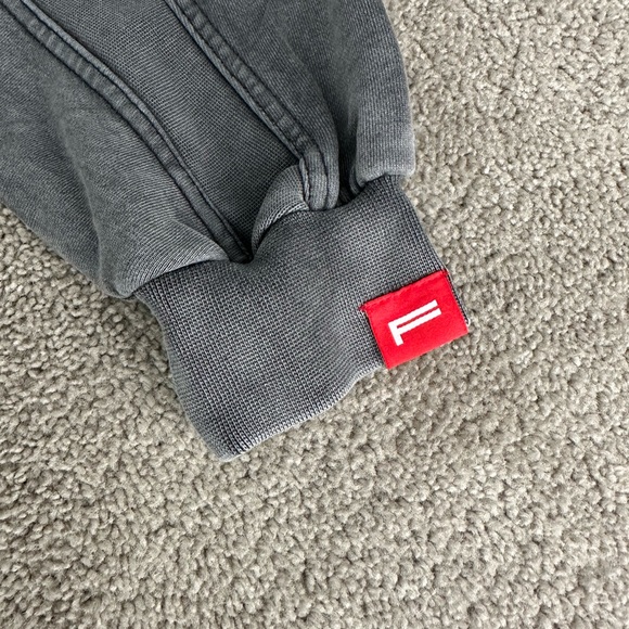 Falmaran Komodo OG Grey Logo Heavy Hoodie Women and Men’s Size Medium - Picture 3 of 9